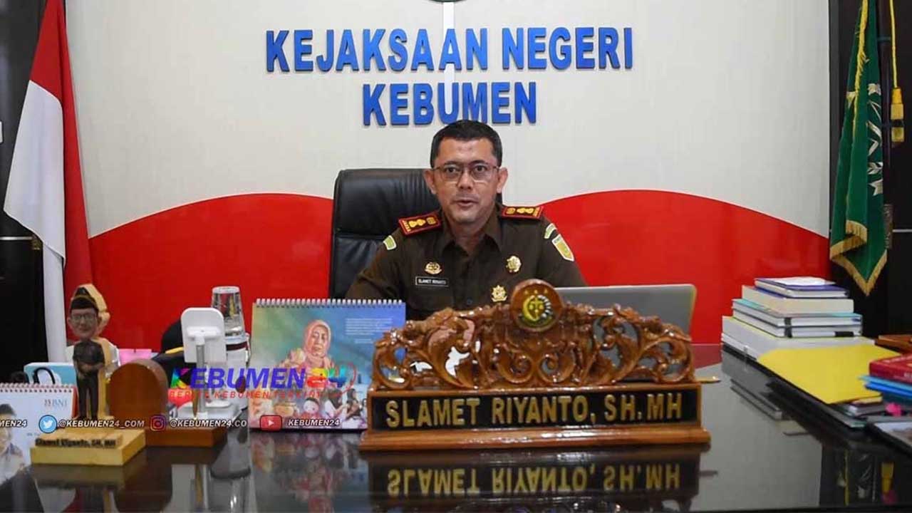 Kajari Kebumen Slamet Riyanto